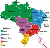 Mapa do Brasil em 1927